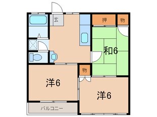 Prime Stage D棟の物件間取画像